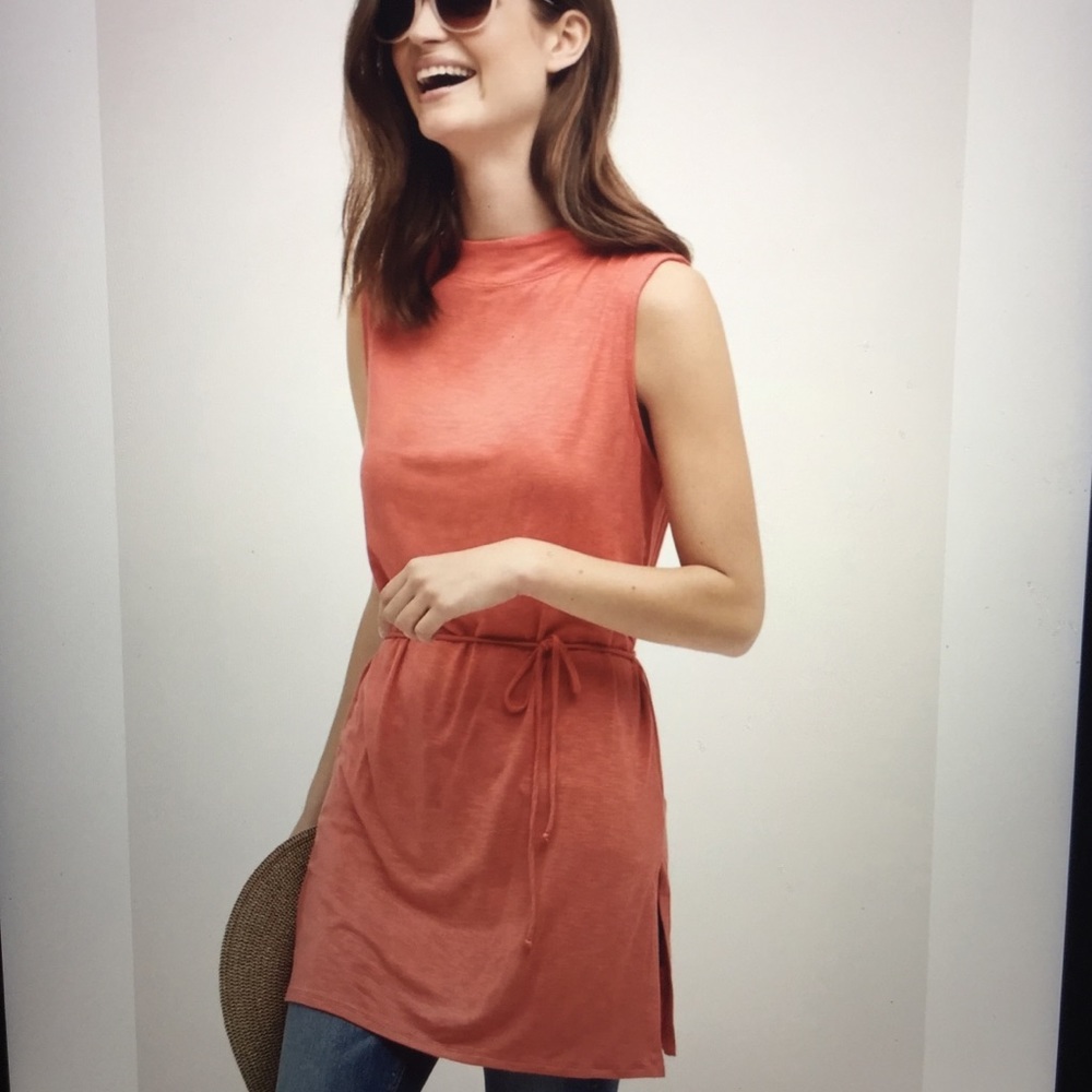 Anthropologie Dolan Left Coast Collection Red Top